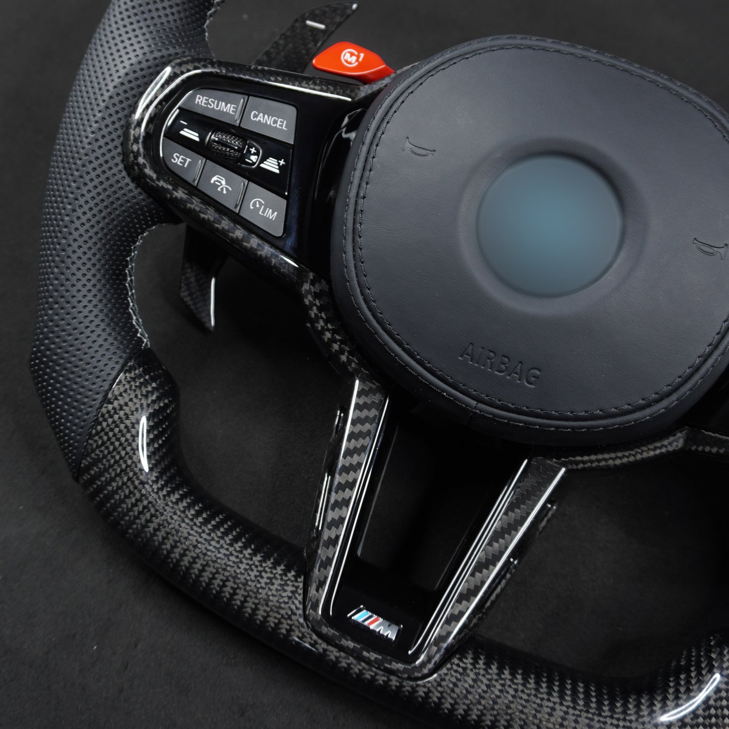 Private custom carbon fiber steering wheel for BMW CS 2025 M4 New Version LCI G80 G20 G28 G30 G38 G32 G11 G12 G01 G02 G05