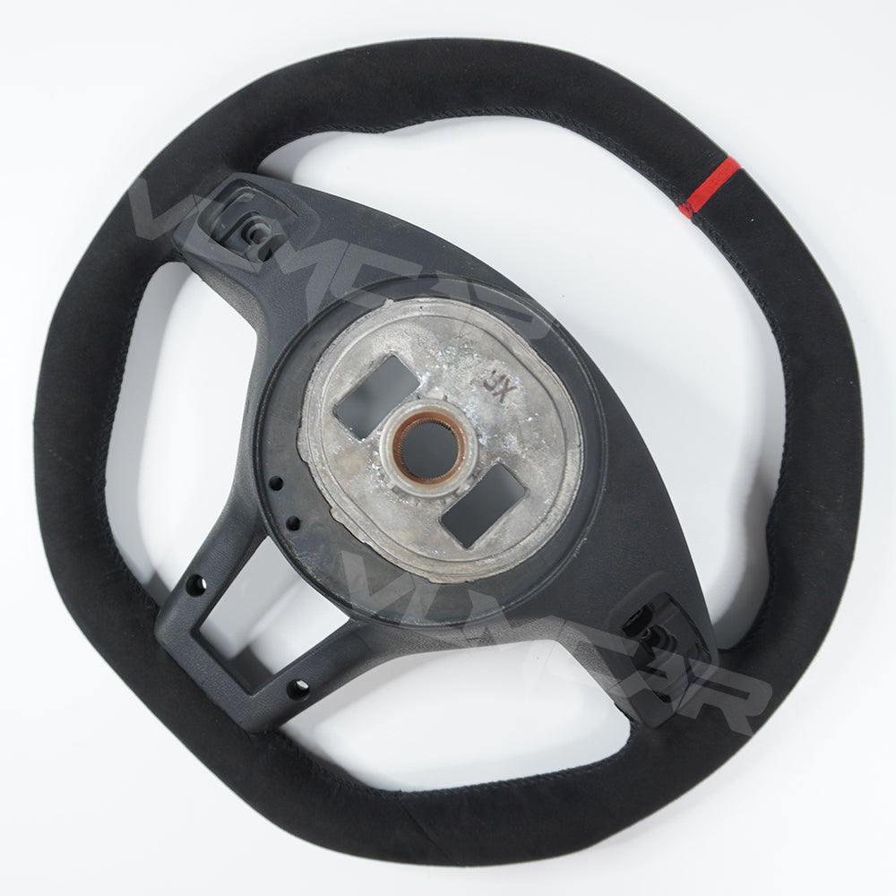 Private custom full suede steering wheel for Mercedes Benz C-class W204 /AMG E-class W212