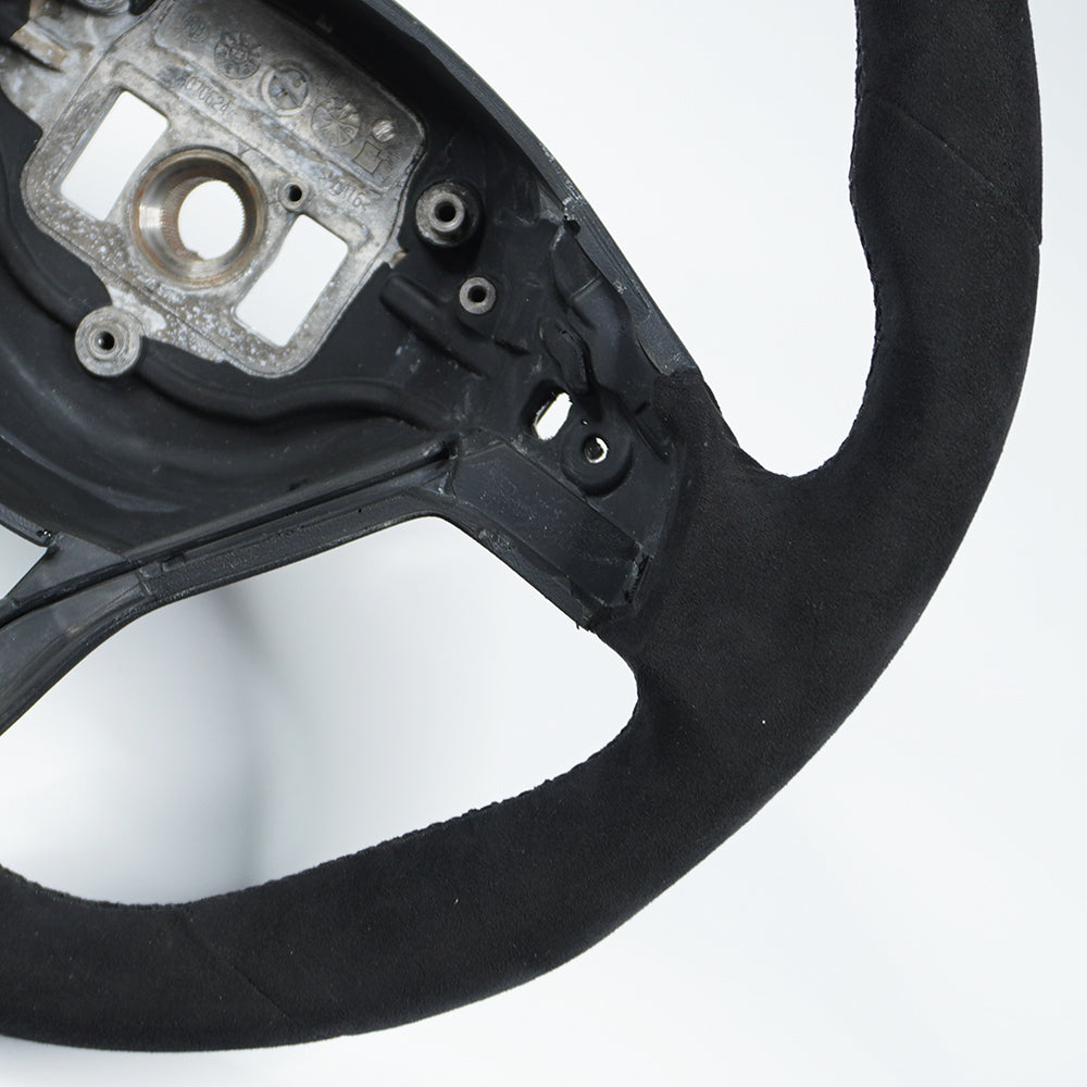 Private custom full suede steering wheel for Mercedes Benz C-class W204 /AMG E-class W212