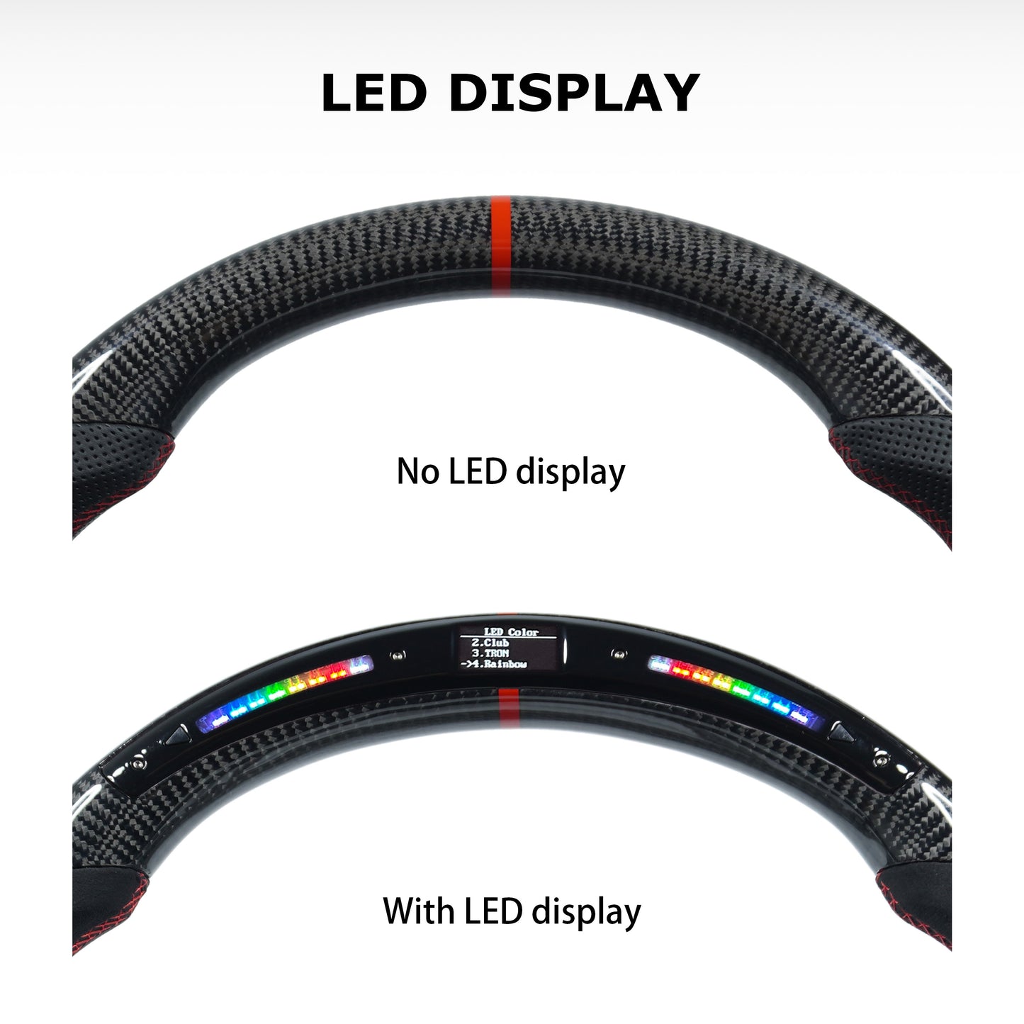 Private custom glossy carbon fiber Steering Wheel for Porsche old Cayenne Panamera 2010 / Suede(Alcantara)