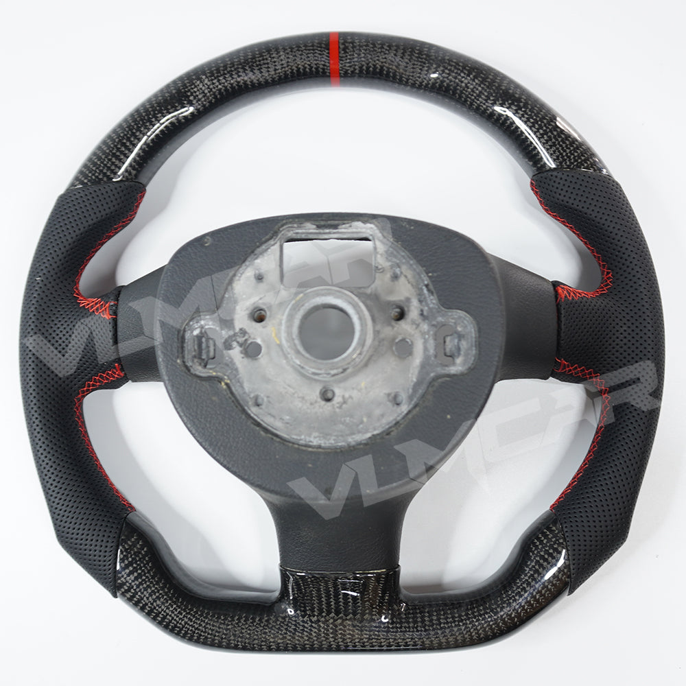 Private custom glossy carbon Fiber steering wheel For Volkswagen Golf 5/ MK5/ GTI