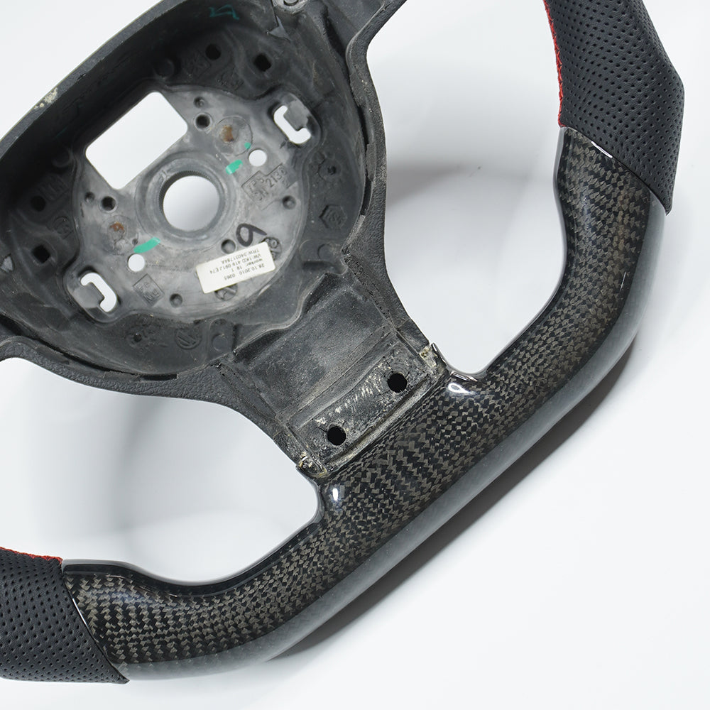 Private custom glossy carbon Fiber steering wheel For Volkswagen Golf 5/ MK5/ GTI