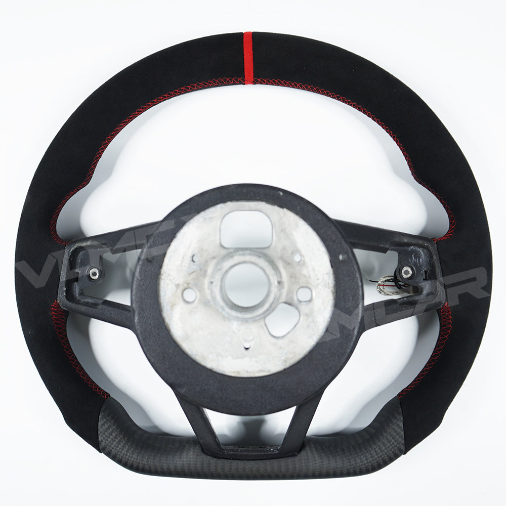 Private custom matte carbon fiber steering wheel with LED display for 2016-2023 Audi R8 new