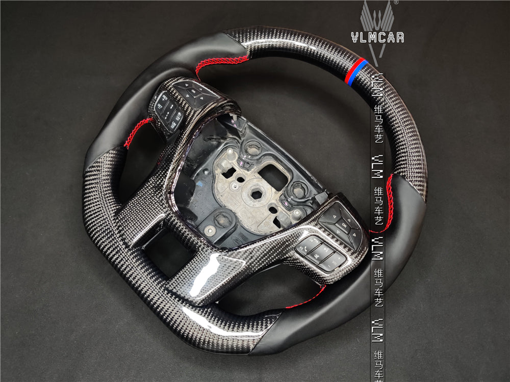 Private custom carbon fiber steering wheel for Ford Everest Raptor U375