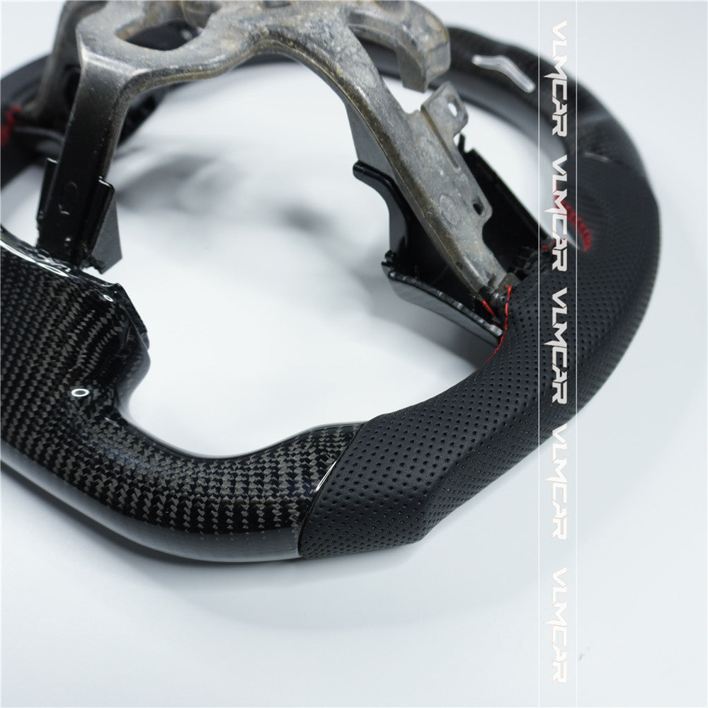 Custom carbon fiber steering wheel For Chevy Corvette C6 /Z06
