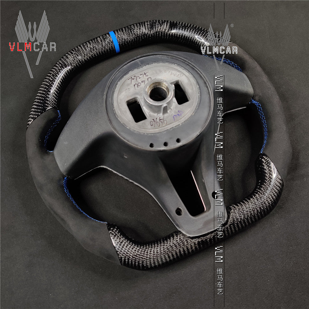 Private custom carbon fiber steering wheel for Mercedes Benz C-class W204 /AMG E-class W212