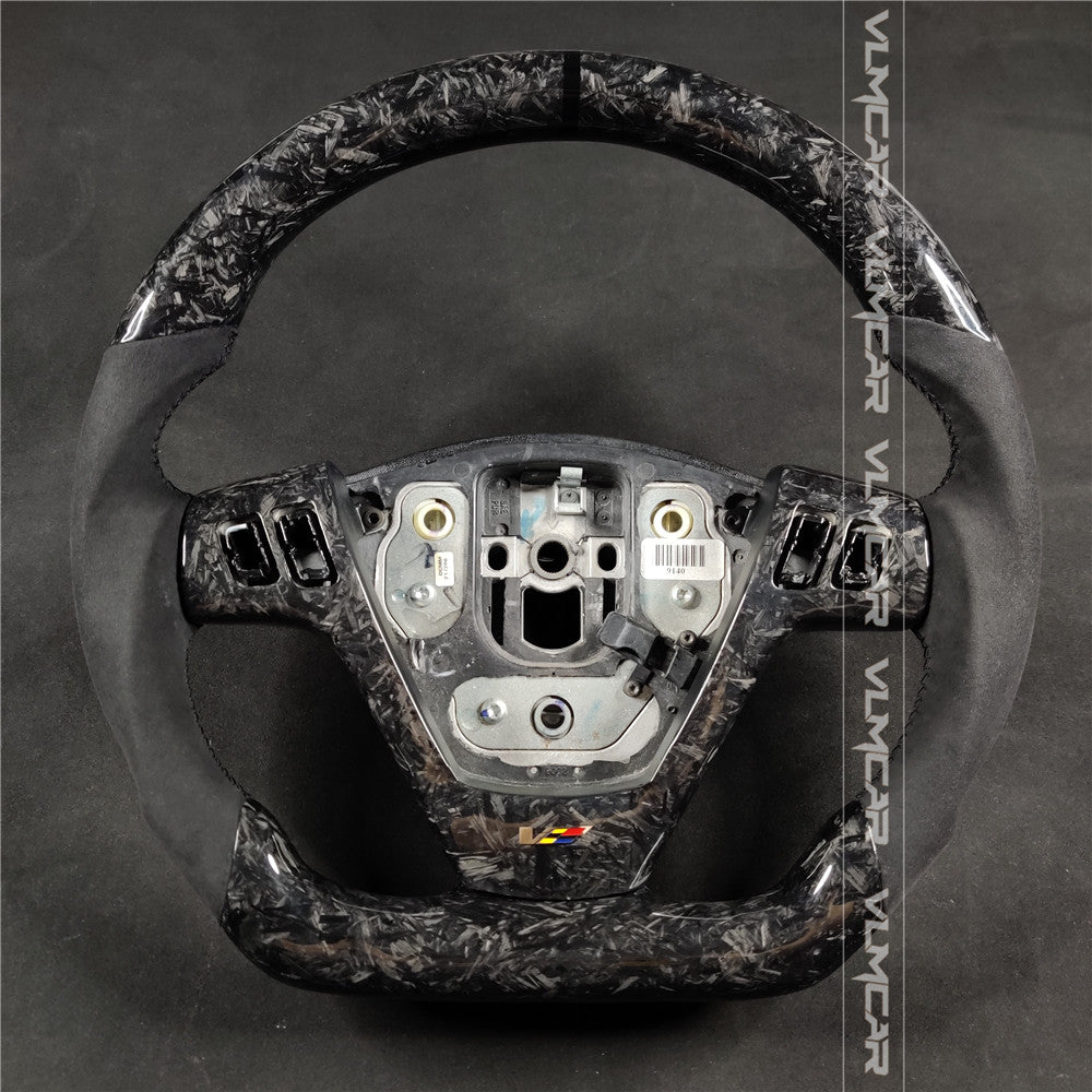 Private custom Forged carbon Fiber with alcantara steering wheel For CTS V1 2004-2008
