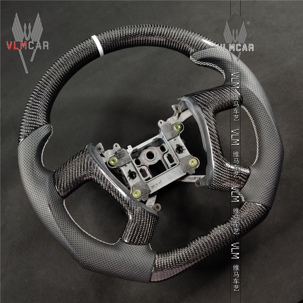 Private custom carbon Fiber steering wheel For Cadillac escalade