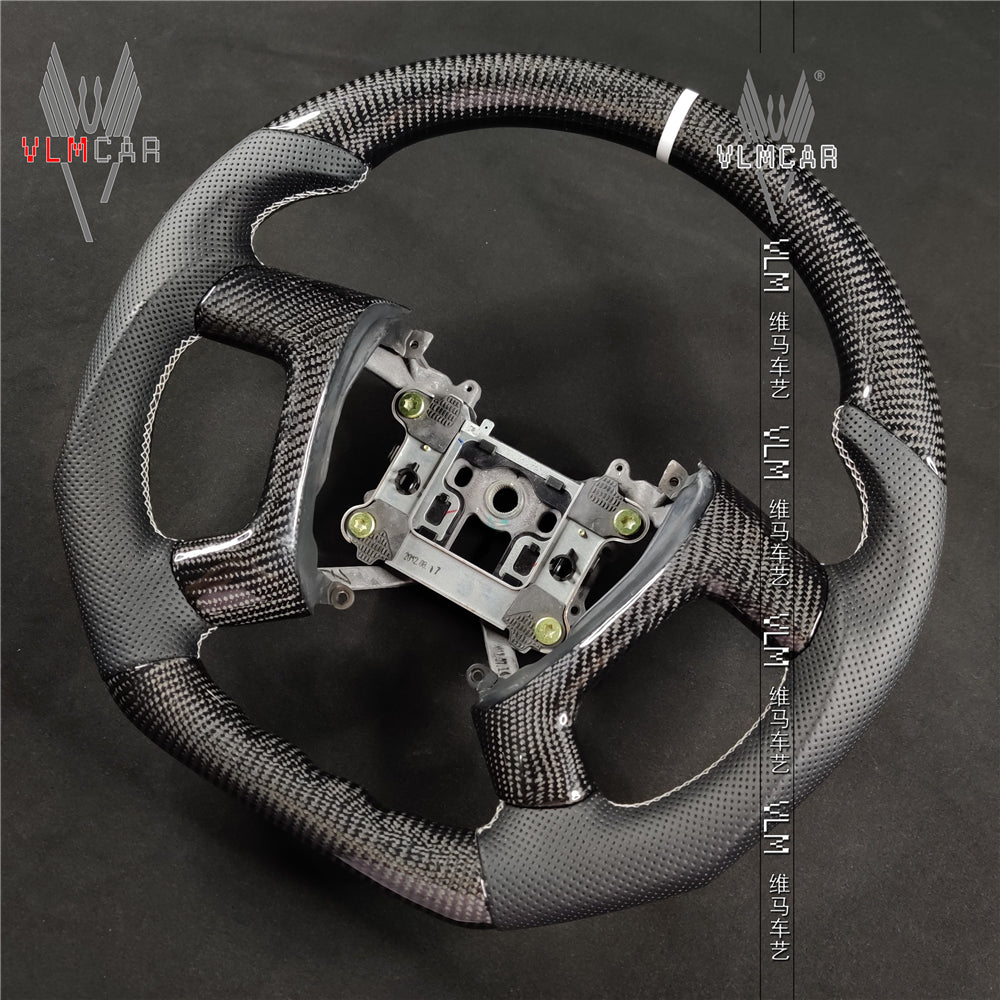 Private custom carbon Fiber steering wheel For Cadillac escalade