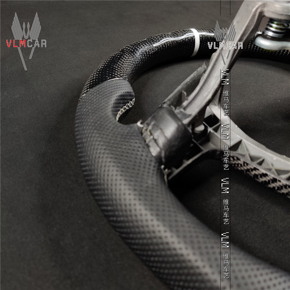 Private custom carbon Fiber steering wheel For Cadillac escalade