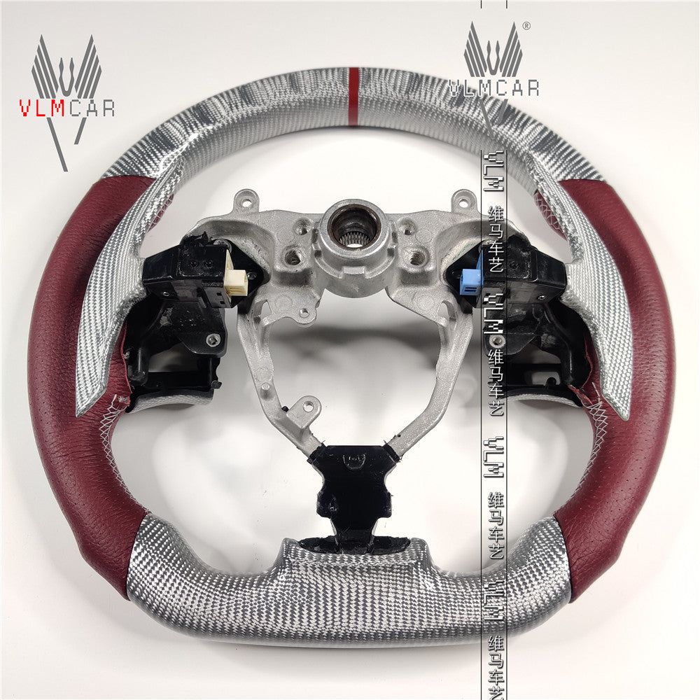 Private custom carbon Fiber steering wheel For Lexus IS/ISF/ES/RX/RC/RCF
