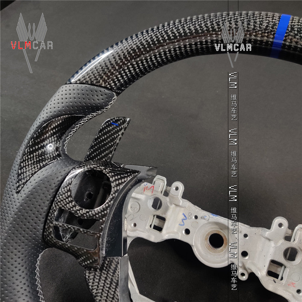Private custom carbon Fiber steering wheel For Lexus IS/ISF/ES/RX/RC/RCF