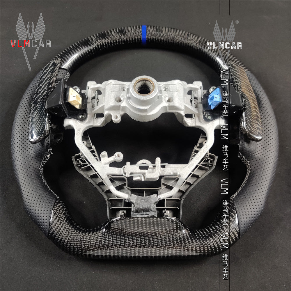 Private custom carbon Fiber steering wheel For Lexus IS/ISF/ES/RX/RC/RCF