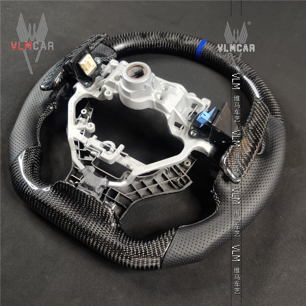 Private custom carbon Fiber steering wheel For Lexus IS/ISF/ES/RX/RC/RCF