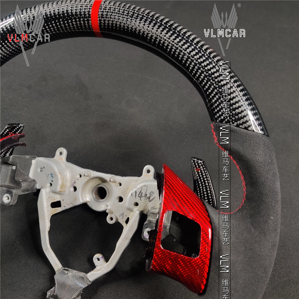 Private custom carbon Fiber steering wheel For Lexus IS/ISF/ES/RX/RC/RCF