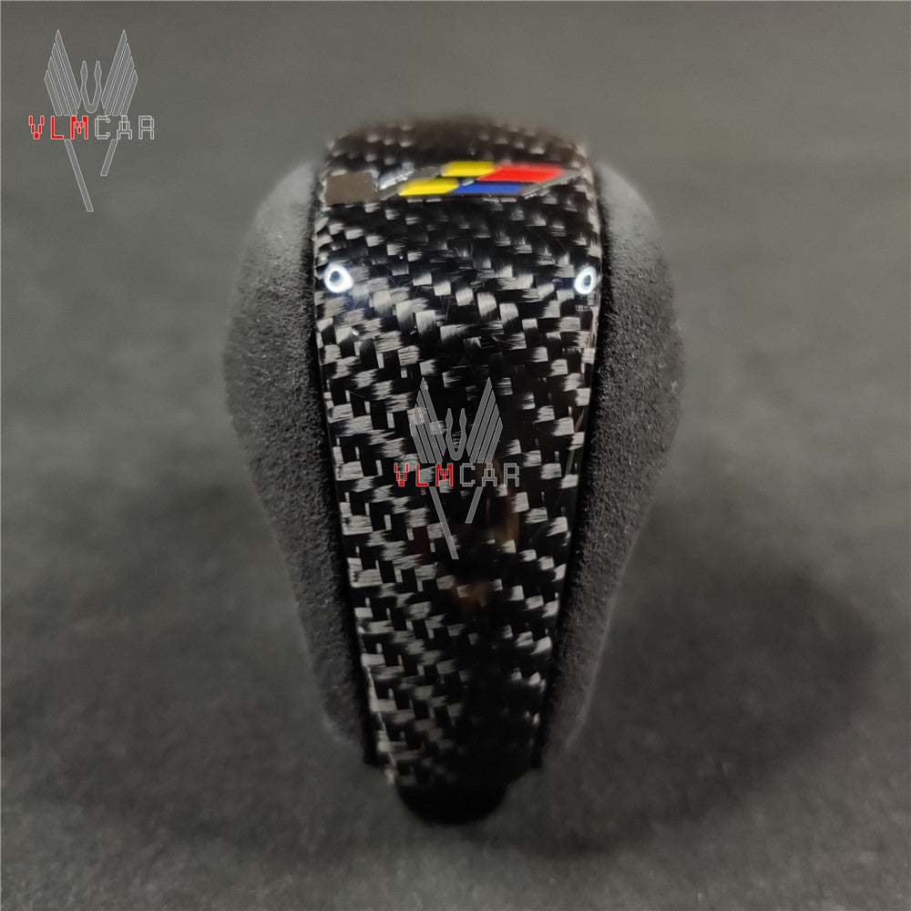 Private custom carbon fiber shift knob for Cadillac CTS V2 VLM