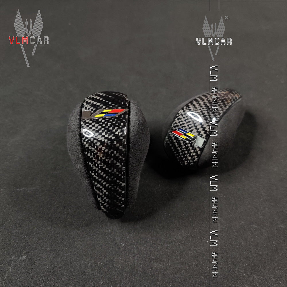 Private custom carbon fiber shift knob for Cadillac CTS V2