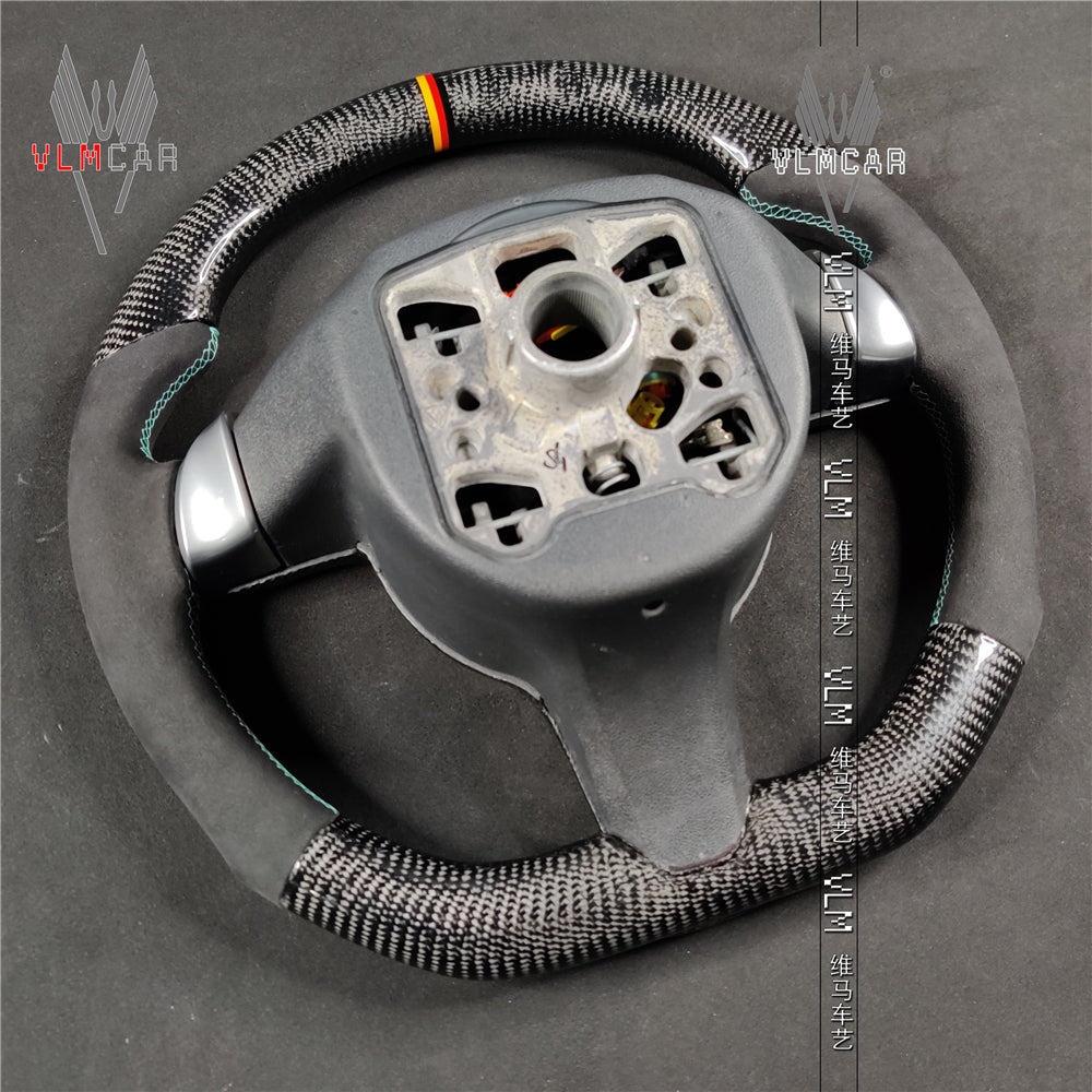 Private custom carbon fiber steering wheel For Porsche 911.2 971 959 718 macan 9Y0 racing wheel convertible