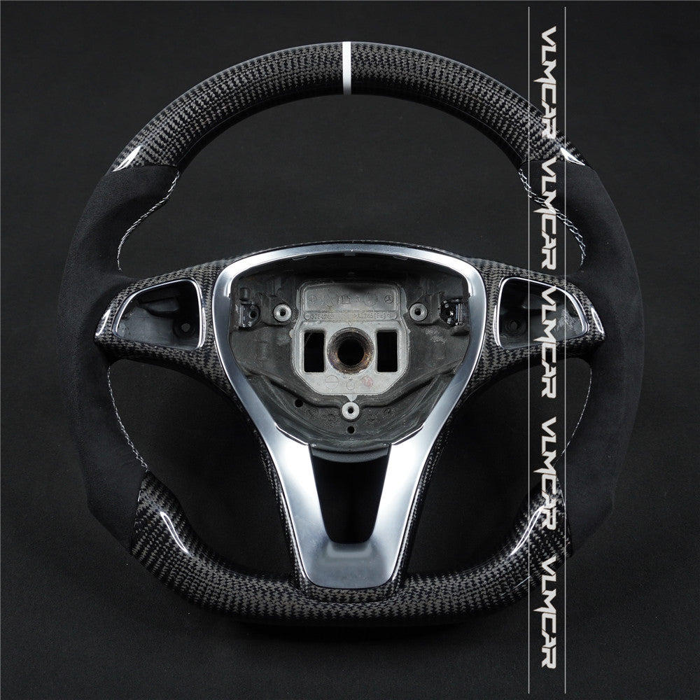 Private custom carbon fiber steering wheel for Benz C-class /CLA / W205/W176