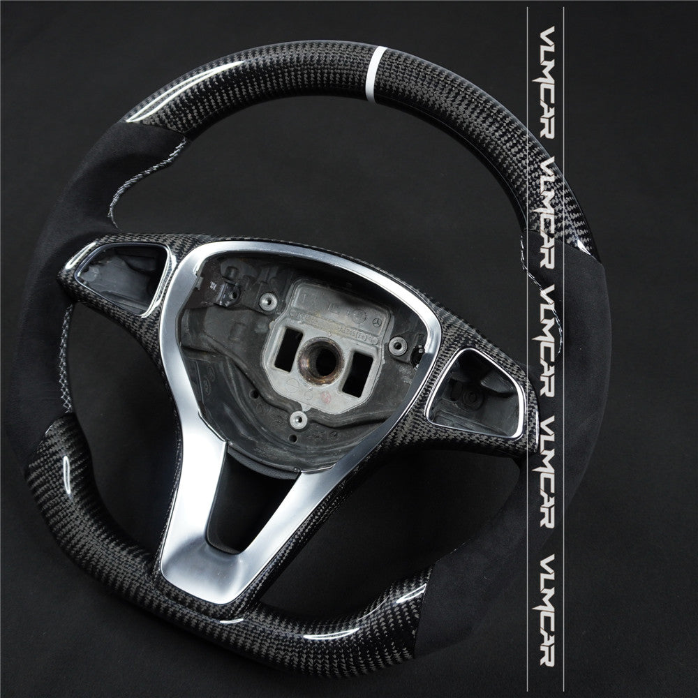 Private custom carbon fiber steering wheel for Benz C-class /CLA / W205/W176