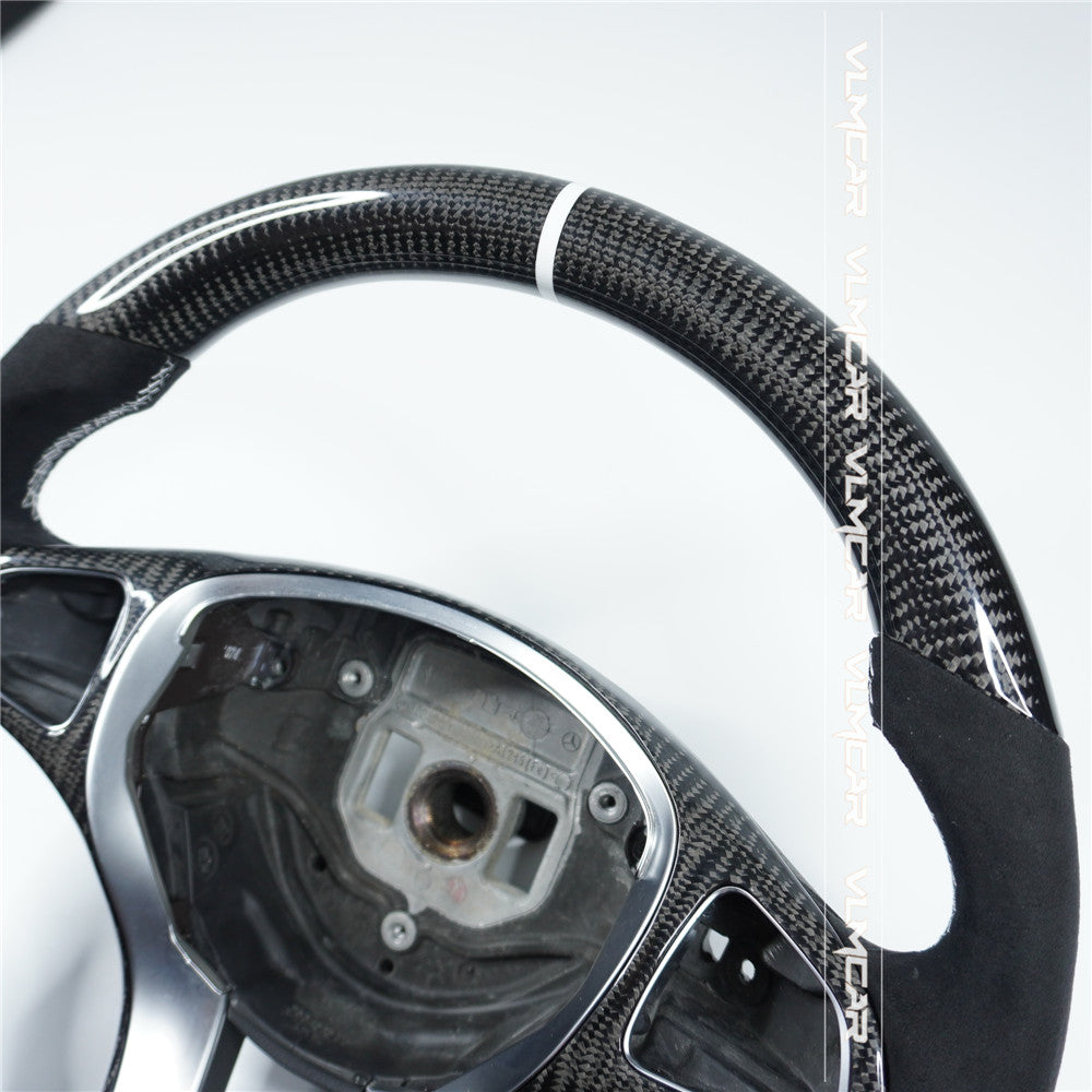 Private custom carbon fiber steering wheel for Benz C-class /CLA / W205/W176