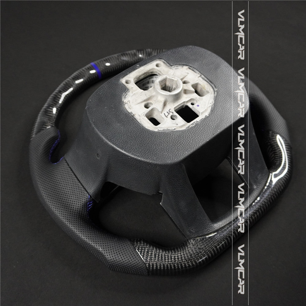 Private custom carbon fiber steering wheel for Ford Raptor F150