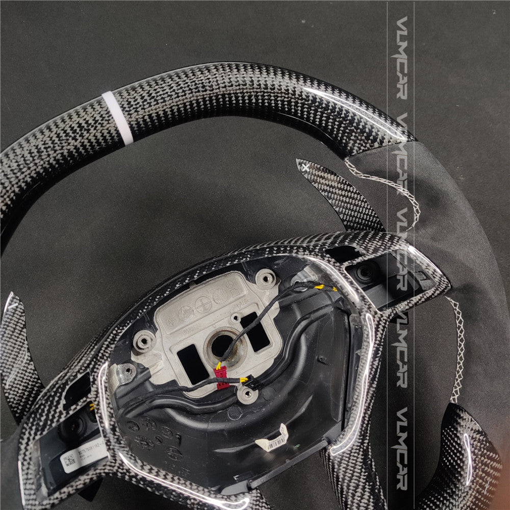 Private custom carbon fiber steering wheel for Mercedes Benz C-class W204 /AMG E-class W212