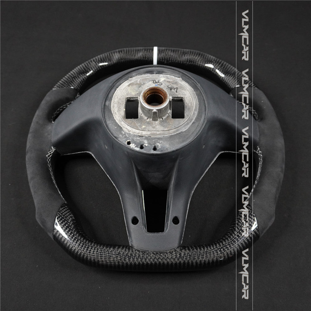 Private custom carbon fiber steering wheel for Mercedes Benz C-class W204 /AMG E-class W212