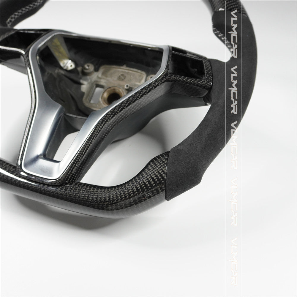 Private custom carbon fiber steering wheel for Mercedes Benz C-class W204 /AMG E-class W212