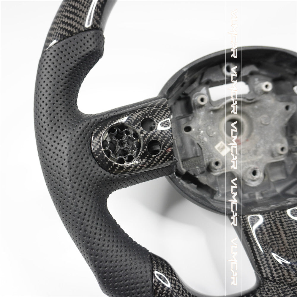 Private custom carbon fiber steering wheel for bmw MINI cooper R56/with paddle holes
