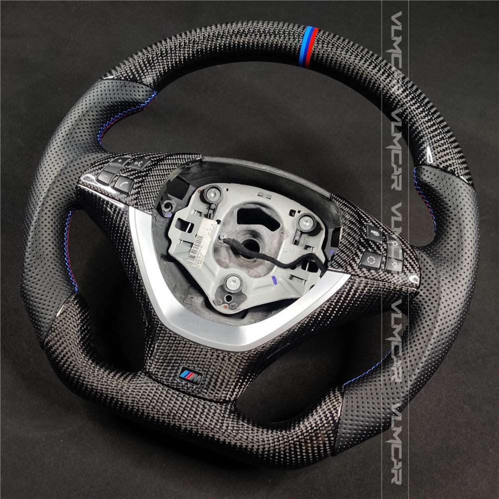 Private custom carbon fiber steering wheel for bmw X5 /X6/E70/E71