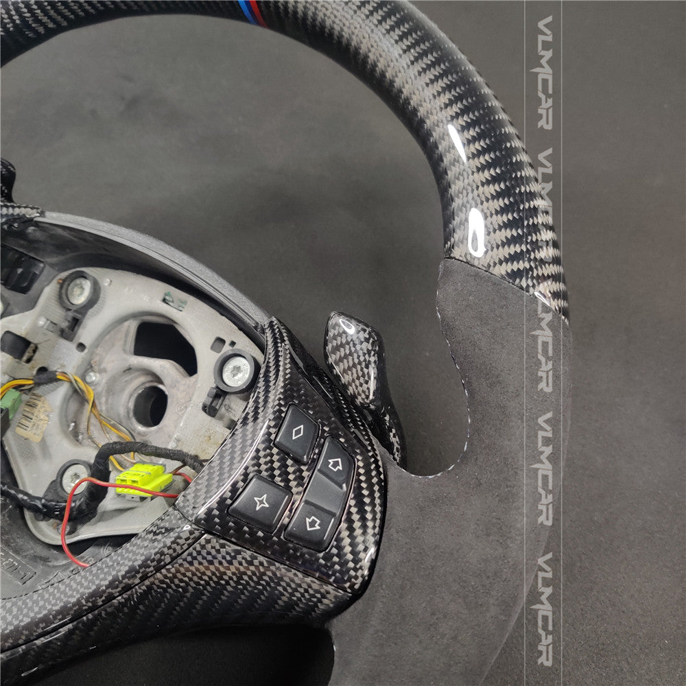 Private custom carbon fiber steering wheel for bmw X5 /X6/E70/E71