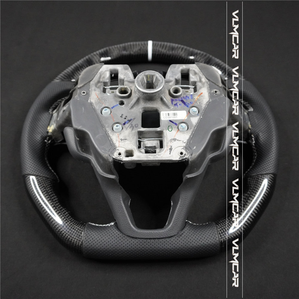 Private custom carbon fiber steering wheel for ford mondeo