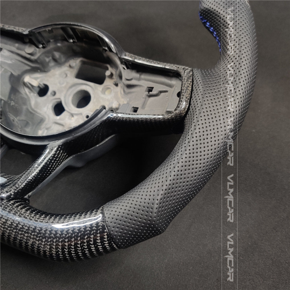Private custom carbon fiber steering wheel for vw golf mk7/7.5/Manual/with R logo