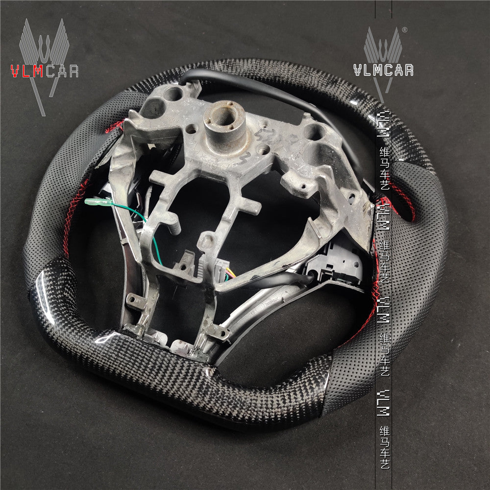 Private custom carbon fiber steering wheel racing car wheel For Nissan New Teana New Qashqai