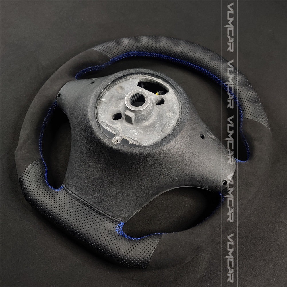 Private custom carbon fiber steering wheel with LED display for bmw X5/E53
