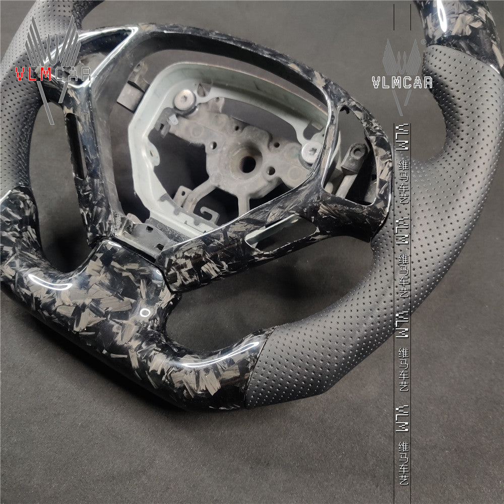Private custom forged carbon fiber steering wheel For Infiniti G37