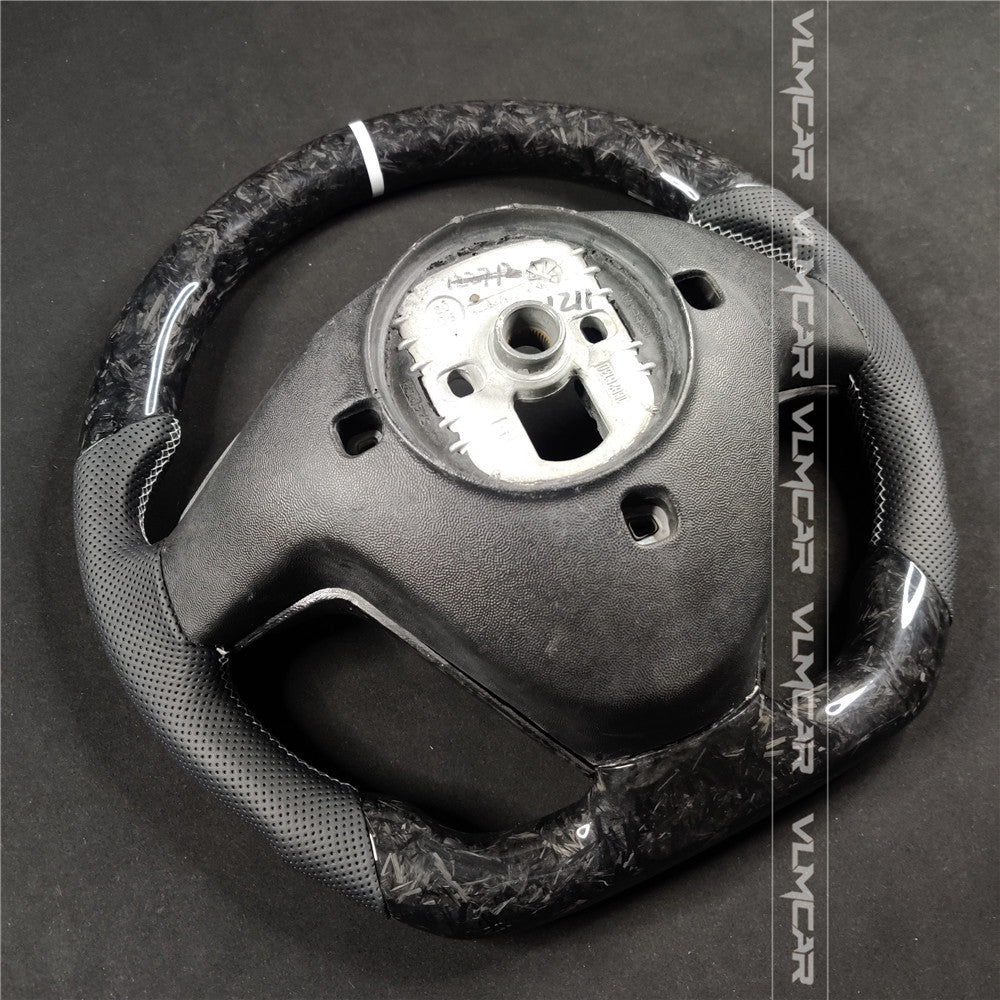 Private custom forged carbon fiber steering wheel with leather For CTS V1 2004-2008