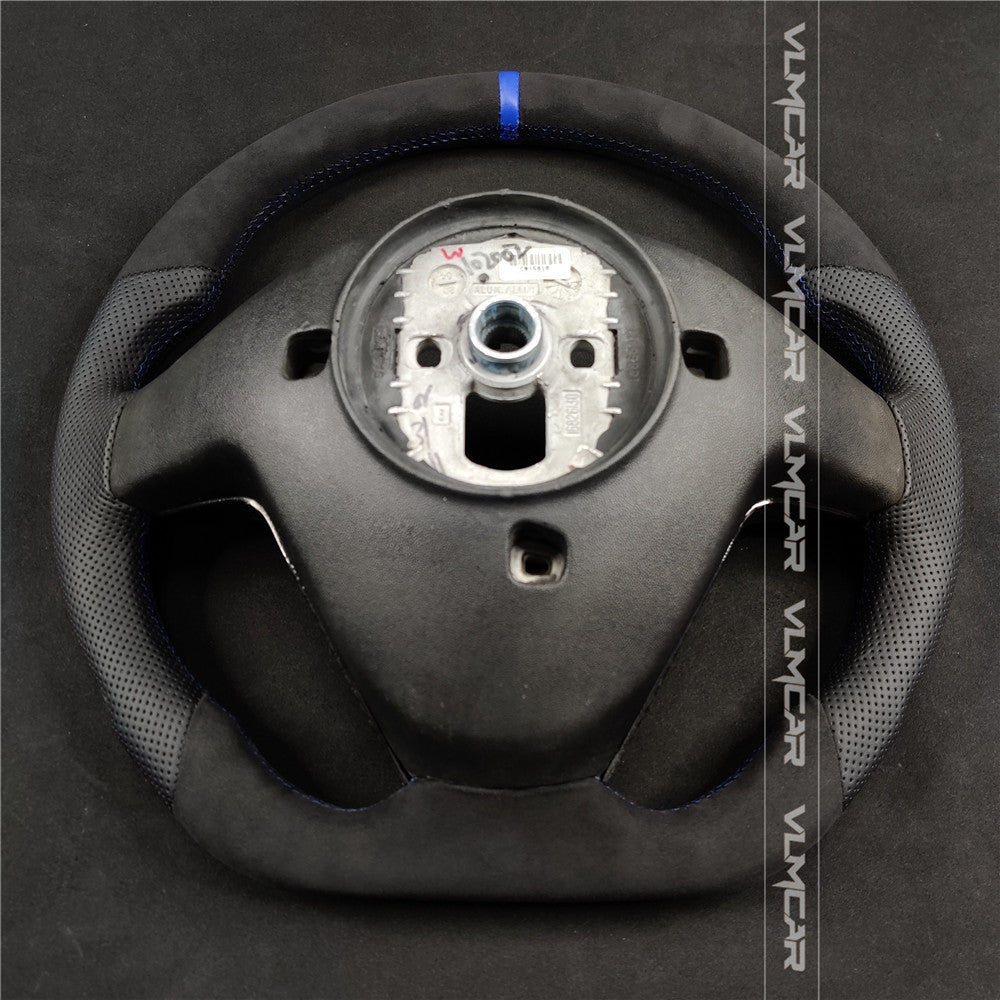 Private custom perforated leather and alcantara steering wheel For Cadillac CTS V1 2004-2008