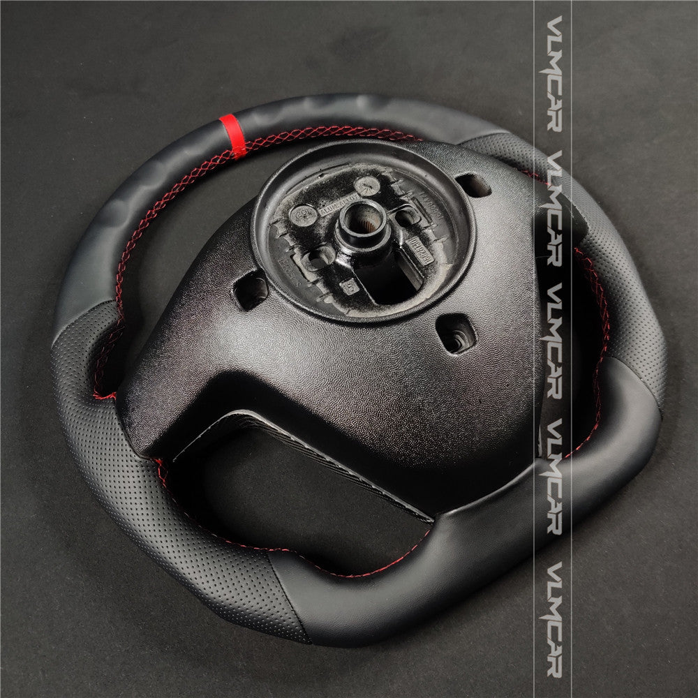Private custom perforated leather and smooth leather steering wheel For Cadillac CTS V1 2004-2008