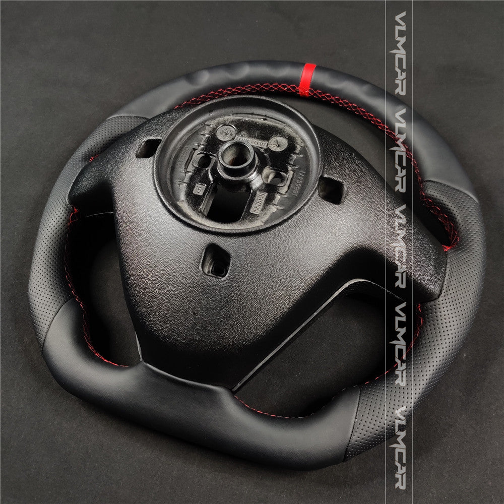 Private custom perforated leather and smooth leather steering wheel For Cadillac CTS V1 2004-2008