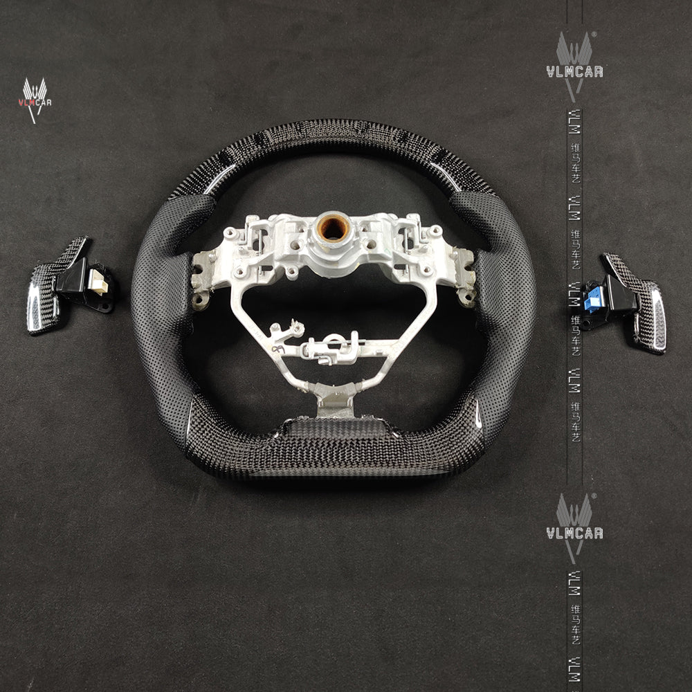 Private custom carbon Fiber steering wheel For Lexus IS/ISF/ES/RX/RC/RCF
