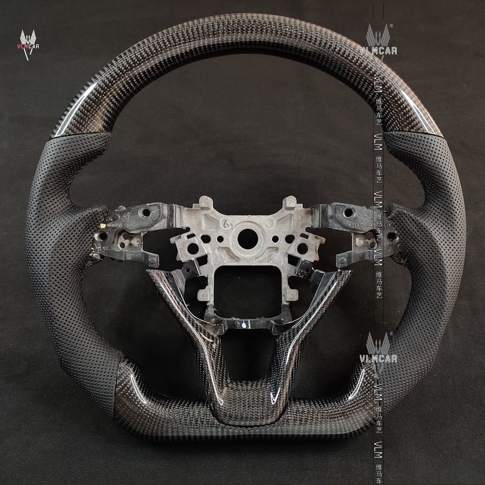Private custom carbon fiber steering wheel/trims for Honda Accrod