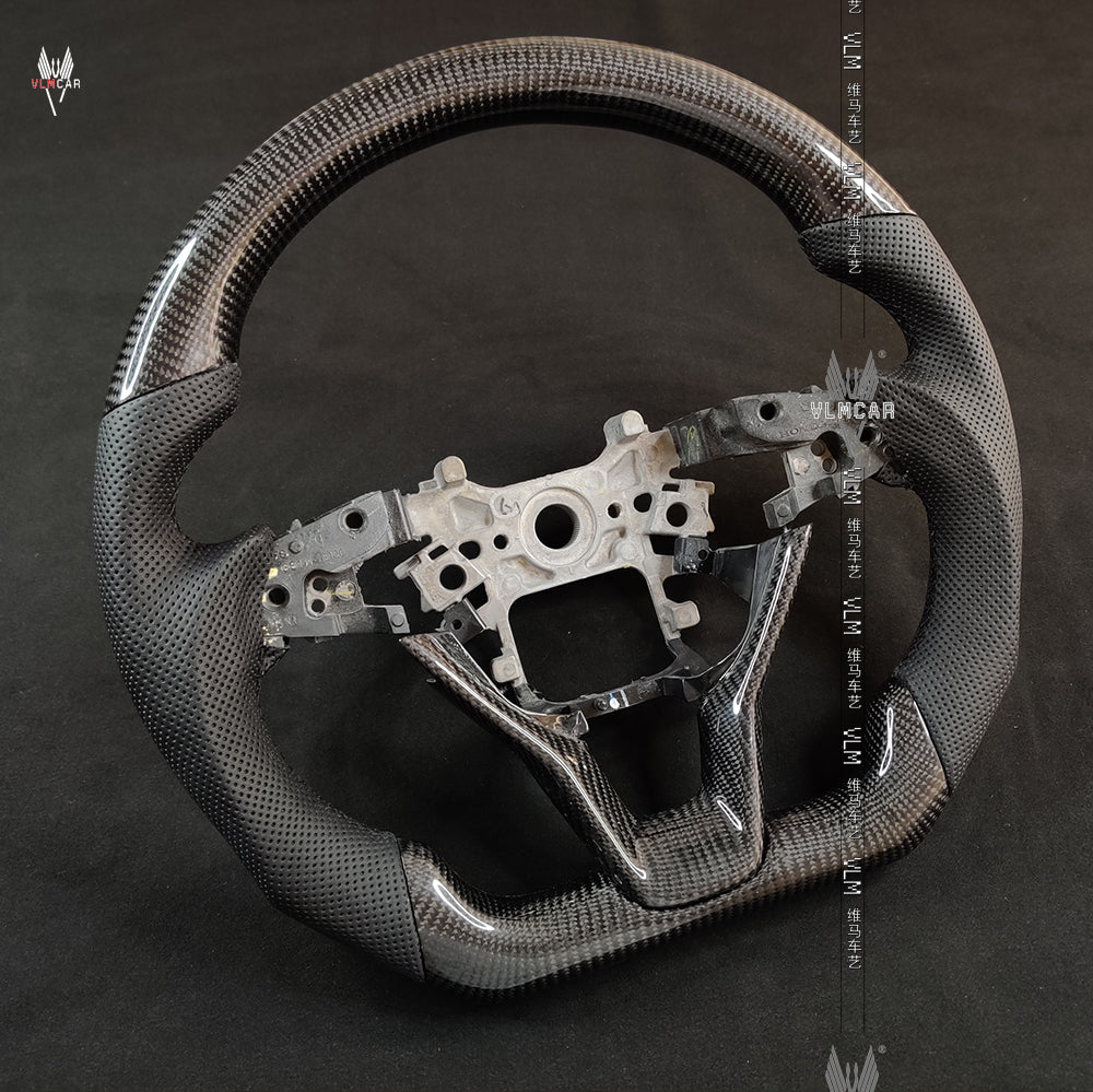 Private custom carbon fiber steering wheel/trims for Honda Accrod