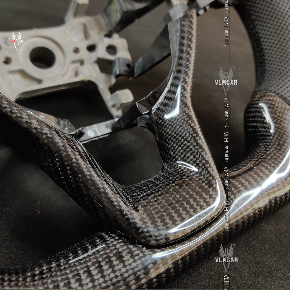 Private custom carbon fiber steering wheel/trims for Honda Accrod
