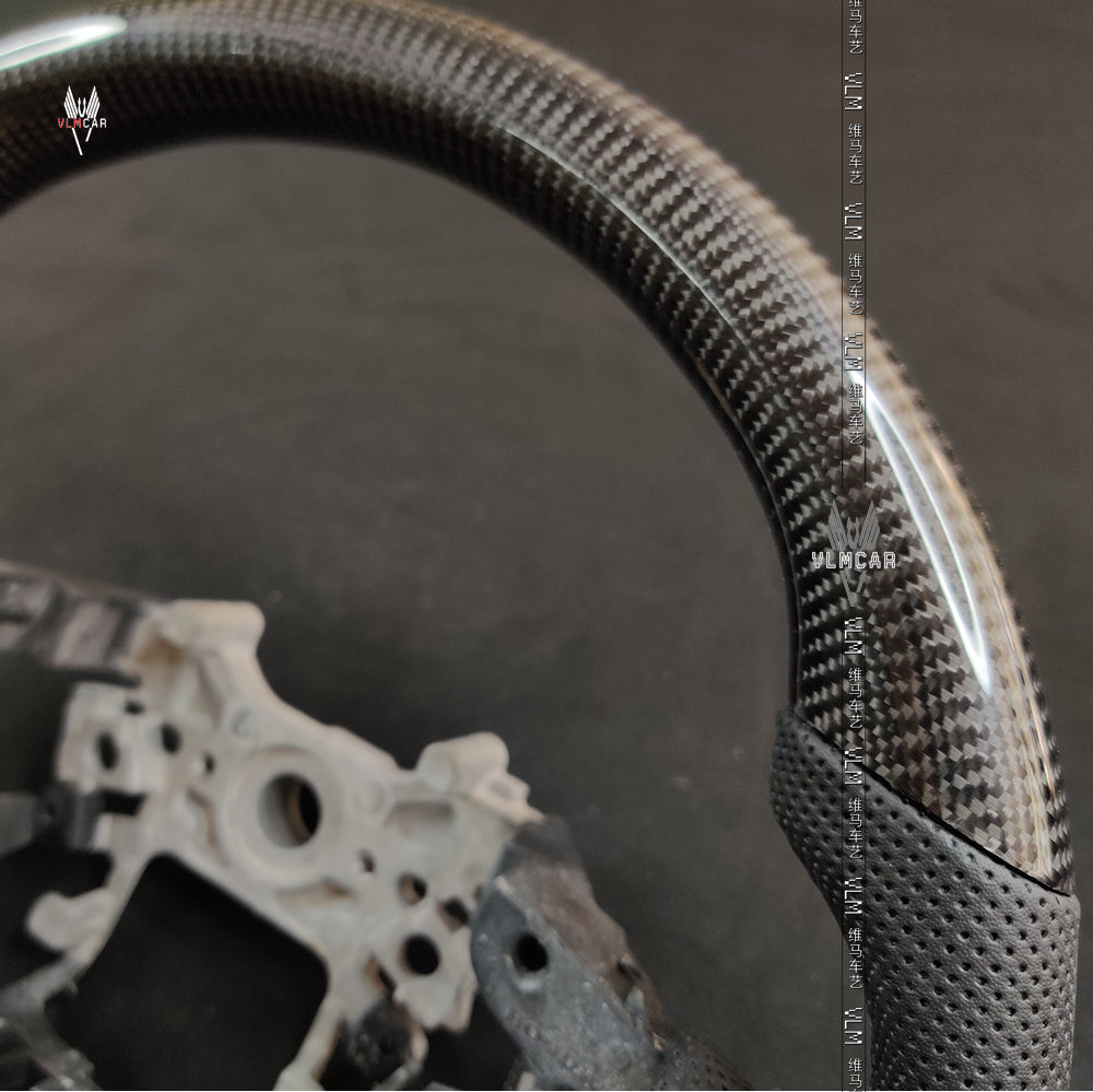 Private custom carbon fiber steering wheel/trims for Honda Accrod