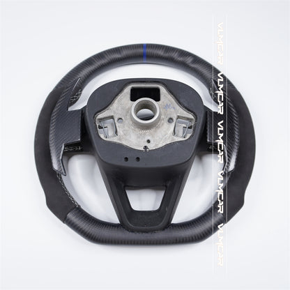 Custom matter carbon fiber steering wheel For Seat/ LEON /R ST / CUPRA/with paddles