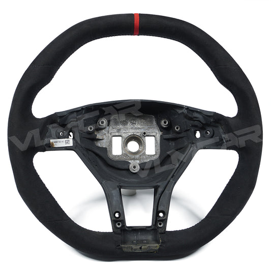 Private custom full suede steering wheel for Mercedes Benz C-class W204 /AMG E-class W212