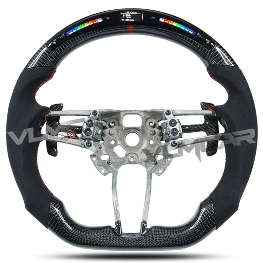 Porsche 911 (991.2) Custom carbon fiber Steering Wheel/with led display