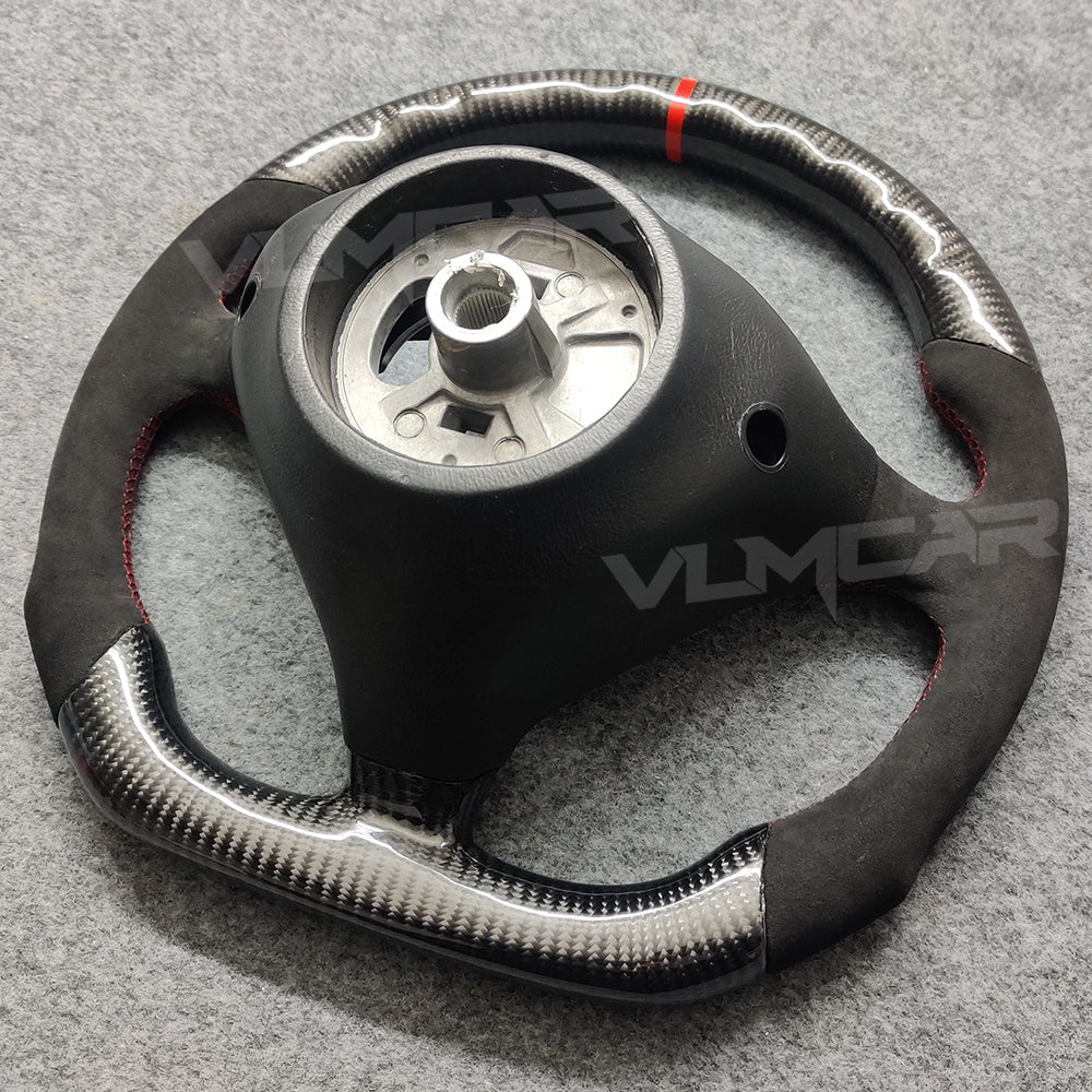 Private custom carbon fiber Steering Wheel for Porsche 1999-2004 911&996 with Suede(Alcantara)